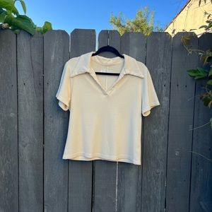 Big Bud Press - Fisherman Polo Vintage Tee Off-White S